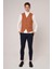 Taba Slim Fit Erkek Yelek 2