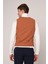 Taba Slim Fit Erkek Yelek 4