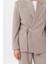 Bej Kuşaklı Relax Fit Erkek Blazer Ceket 2