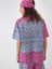 Kadın Pembe Oversize Pamuklu Gömlek 4