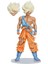 Yedi Dragon Ball Süper Saiyan Savaş Hasar Goku Kutulu Bebek El Aleti Model Heykel Hediye (Yurt Dışından) 1