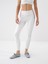 Kadın Beyaz Slim Fit Tayt 1
