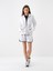Beyaz Oversize Pamuklu Sweatmont 2