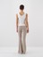 Kadın Beyaz Slim Fit Atlet 4