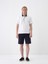 Erkek Beyaz Slim Fit Pamuklu Polo Yaka Tişört 2