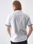 Erkek Beyaz Regular Fit Pamuklu Polo Yaka Basic Tişört 4