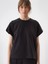 Kadın Siyah Oversize Modal Bluz 1