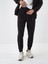 Siyah Regular Fit Pamuklu Sweat Pantolon 1