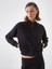 Siyah Oversize Modal Sweatmont 1
