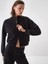 Siyah Oversize Modal Sweatmont 3