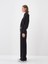 Siyah Oversize Modal Sweatmont 4