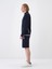 Erkek Lacivert Slim Fit Pamuklu Sweatshirt 3