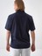 Erkek Lacivert Regular Fit Pamuklu Polo Yaka Basic Tişört 3