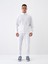 Beyaz Regular Fit Pamuklu Sweatmont 2