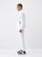 Beyaz Regular Fit Pamuklu Sweatmont 3