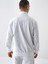 Beyaz Regular Fit Pamuklu Sweatmont 4