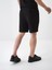 Siyah Regular Fit Şort 5