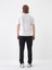 Erkek Beyaz Slim Fit Pamuklu Basic Tişört 5