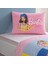 Taç Lisanslı Barbie Bright Tek Kişilik Pamuk Complete Set 3