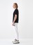 Erkek Siyah Slim Fit Pamuklu Basic Tişört 3