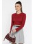 Bel Lastikli ve Bağlamalı Kadın Kabartma Desen Crop Top Bluz 2