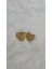 Gold Renk Kabartmalı Kalp Küpe – Cesur ve Işıltılı Bir Tarz 1