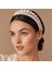 Saç Bantları Tarzı H127 2021 Hairbands Yeni Lüks Büyük Inci Çerçeve Kadın Kız Yay Ayçiçeği Kadın Saç Çemberler Saç Aksesuarları (Yurt Dışından) 2