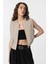 Bej Oversize Kadın Yelek 1