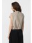 Bej Oversize Kadın Yelek 4