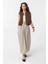 Kahve Oversize Kadın Yelek 2