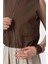 Kahve Oversize Kadın Yelek 3