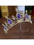 Taç Stili Kraliçe Tacı Rhinestone Düğün Kafa Gelin Saç Takı Kraliyet Mavi Kristal Kadınlar Diadem Büyük Quinceanera Tiaras ve Gelinler Için Taçlar (Yurt Dışından) 3