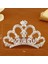 I Çocuk Kız Glitter Rhinestone Taç Toka Prenses Yay Küçük Firkete Mini Tiara Saç Tarak Klipler Kadınlar Düğün Parti Favor (Yurt Dışından) 2