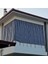 Her Ölçüde Enxboy Seçenekli Bağcıklı Çizgili Balkon Perdesi Balkon Brandası 3