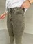 JEAN-08131 Haki Yıkama Kumaş Yüksek Bel Likralı Skinny Jean 3