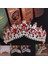 XC328BEYAZ Mamojko Kübik Zirkon Gelin Tiara Zirkonya Taç Cz Diadema Gelin Tacı Düğün Saç Aksesuarları Bijoux Cheveux Tiaras ve Taçlar (Yurt Dışından) 2