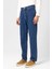 Açık Mavi Yüksek Bel Relaxed Fit Erkek Kot Pantolon 3