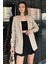 Kol Büzgülü Kadın Blazer Ceket P-00015578 1