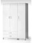 vess 3 Kapaklı Elbise Dolabı & Gardrop 120x46x189 1