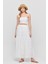 4422A Bel Lastilli Etek Beyaz 1