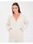 W Essential Full Zip Sweatshirt Kadın Off White Sweatshirt S242117-102 1