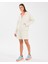 W Essential Full Zip Sweatshirt Kadın Off White Sweatshirt S242117-102 3