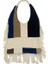 Patchwork Örme Tote Omuz Çantası (Yurt Dışından) 1