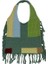 Patchwork Örme Tote Omuz Çantası (Yurt Dışından) 1