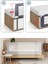 150 Cm Bebek Çocuk Güvenlik Yatak Bariyeri Katlanabilir Baza Korkuluğu Gri Bed Rail For Baby 3