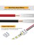 Pin 10 mm Lehimsiz LED Bant Işık Konektörü Tel Terminal Bloğu 5V 12V 24V Tek Renkli LED Şerit Işıklar, 30 Adet (Yurt Dışından) 5