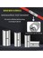80 Adet 6 Değer 4/6/8AWG Yalıtımsız Uç Bağlantı Kiti Otomotiv Için Isıyla Büzüşen Boru Uç Bağlantı Konnektörü (Yurt Dışından) 4