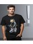 'teddy Bear – The Biker‘ Baskılı 'regular-Fit' Unisex Tişört 3