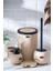 Astoria Akrilik 5 Parça Banyo Seti - Krem 1