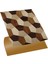 Kendinden Yapışkanlı Geometrik Ahşap Desenli Pvc Karo 30X30 cm (33 Adet) 3 M2 1